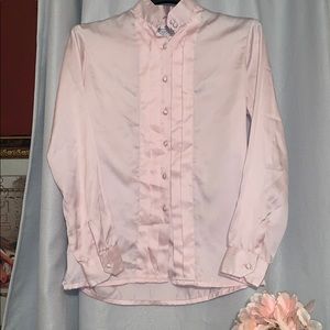 Light pink work blouse sz 8